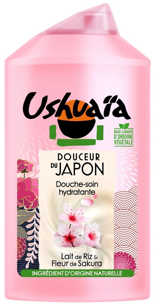 Ushuaia Shower Savon Rose 250ml