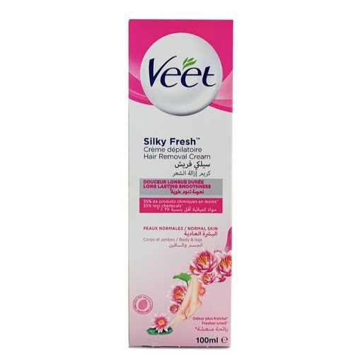 Veet Crème Dépilatoir Rose 100ml