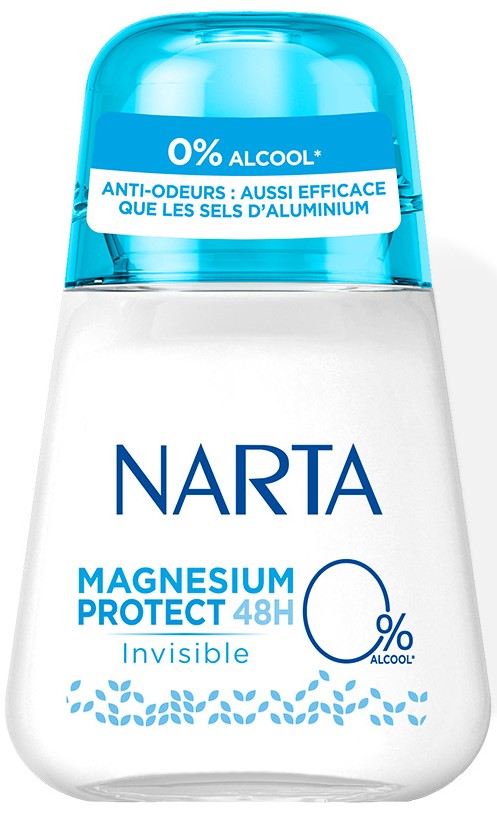 Narta Deo- Rollon Magnésium Protect invisible W 50ml 