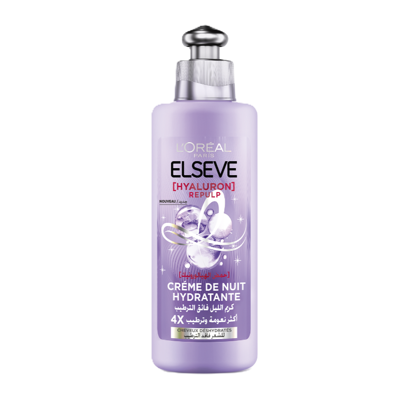 Elseve Crème de nuit Hydratant Hyaluron 200ml