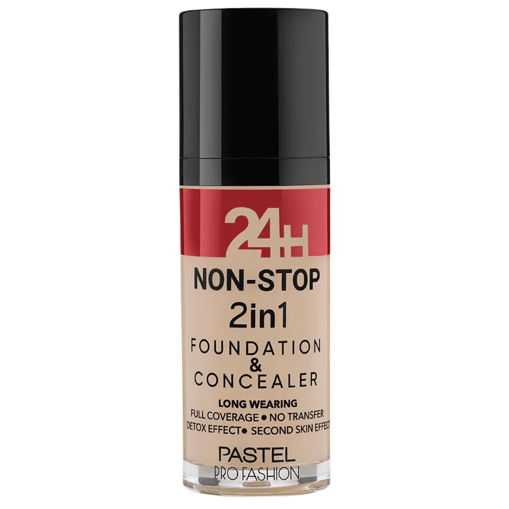 Pastel 24H Non-Stop 2In1 Foundation & Concealer 603