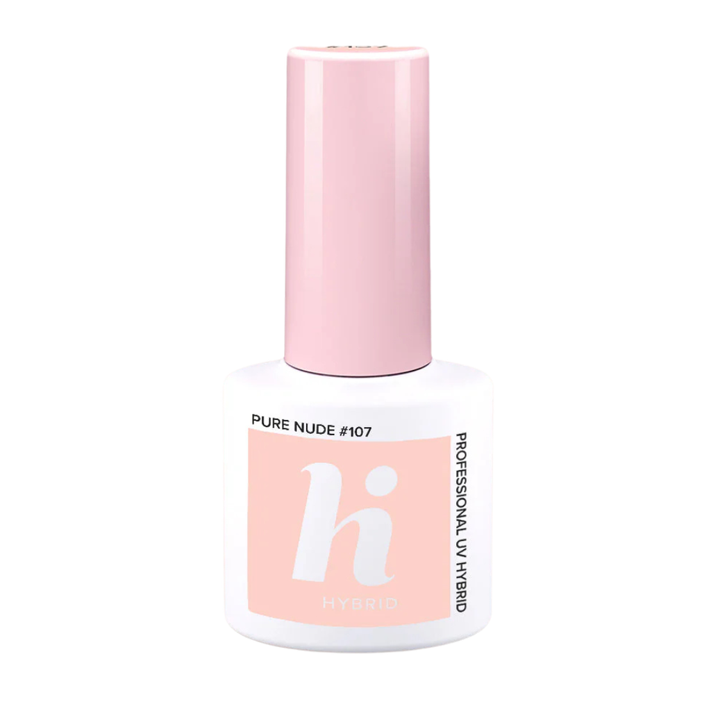 Hi Hybrid 107 Pure Nude UV Gel Polish 5ml