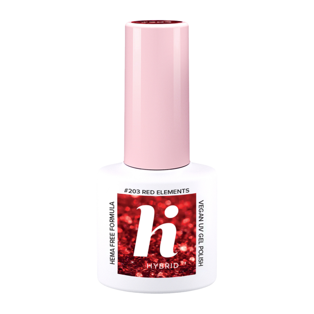 Hi Hybrid 203 Hema Free Red Elements UV Gel Polish 5ml