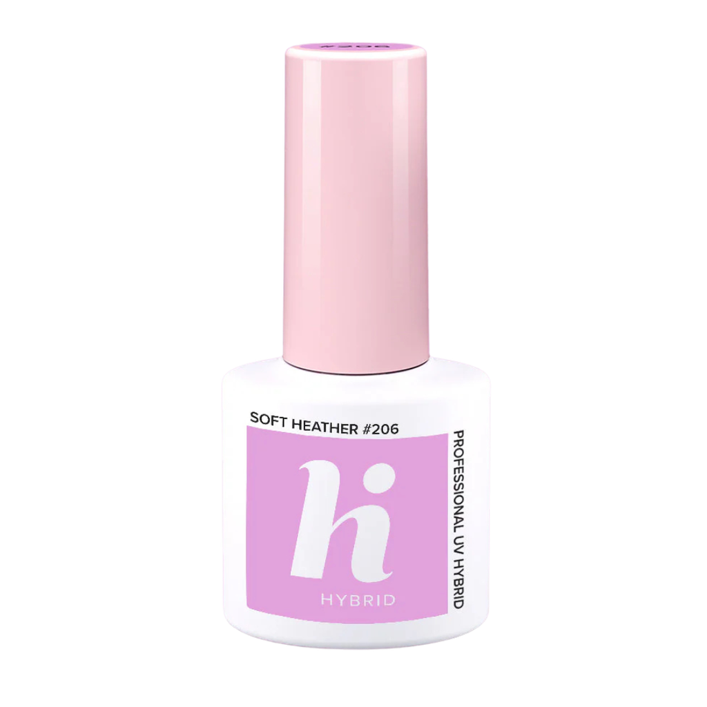 Hi Hybrid 206 Soft Heather UV Gel Polish 5ml