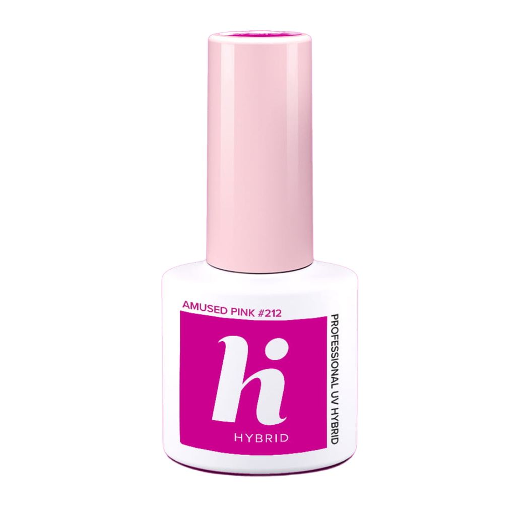 Hi Hybrid 212 Amused Pink UV Gel Polish 5ml