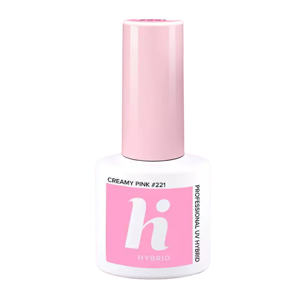 Hi Hybrid 221 Creamy Pink UV Gel Polish 5ml