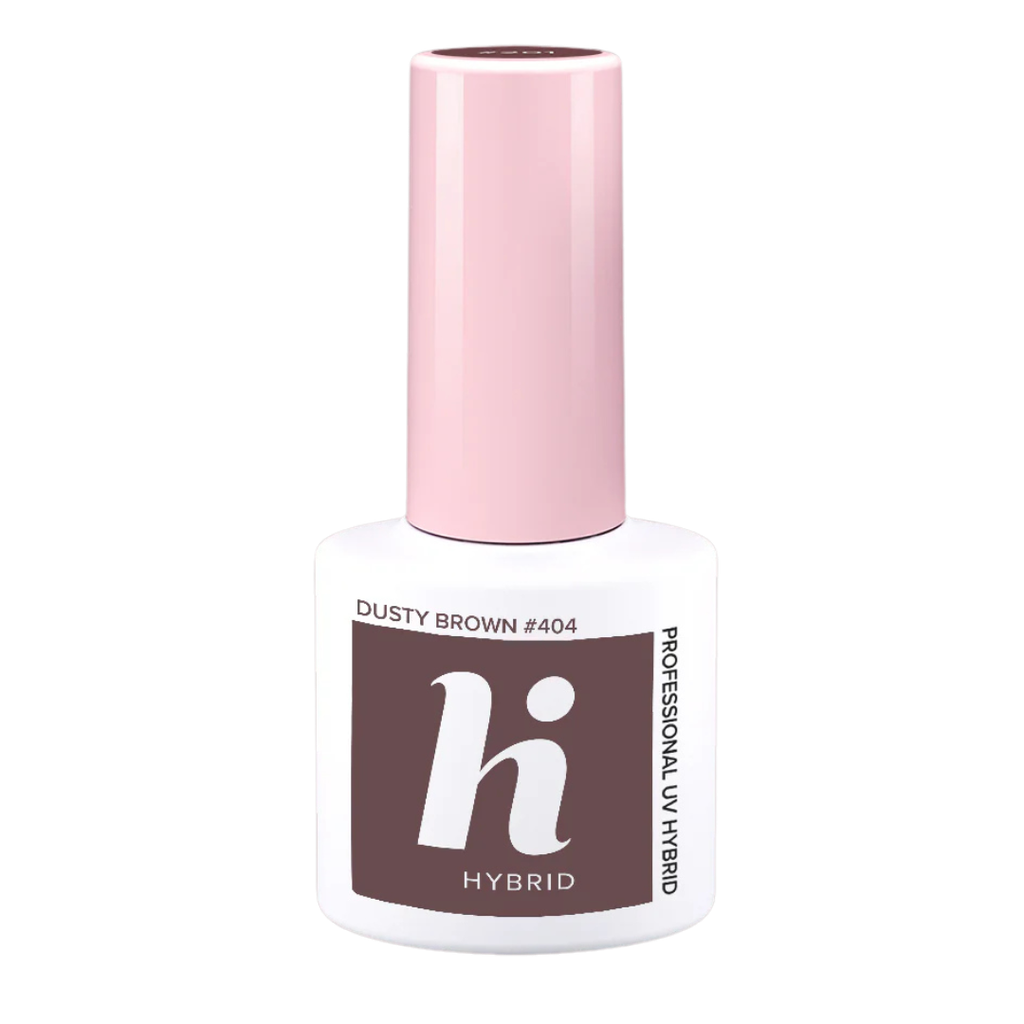 Hi Hybrid 404 Dusty Brown UV Gel Polish 5ml