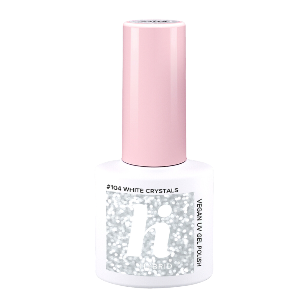 Hi Hybrid Hema Free 104 White Crystals UV Gel Polish 5ml