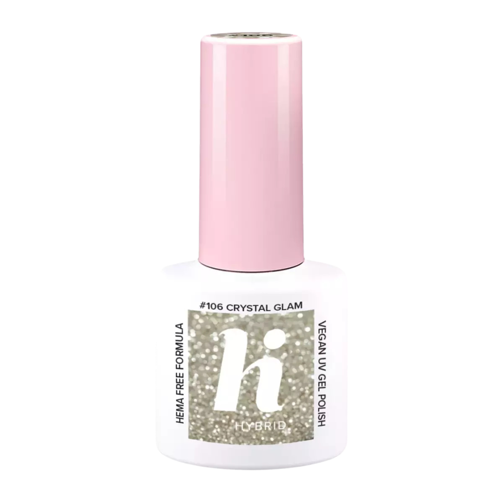 Hi Hybrid Hema Free 106 Crystal Glam UV Gel Polish 5ml