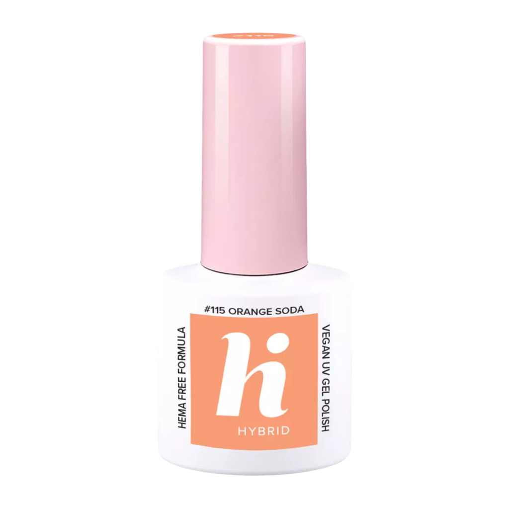 Hi Hybrid Hema Free 115 Orange Soda UV Gel Polish 5ml