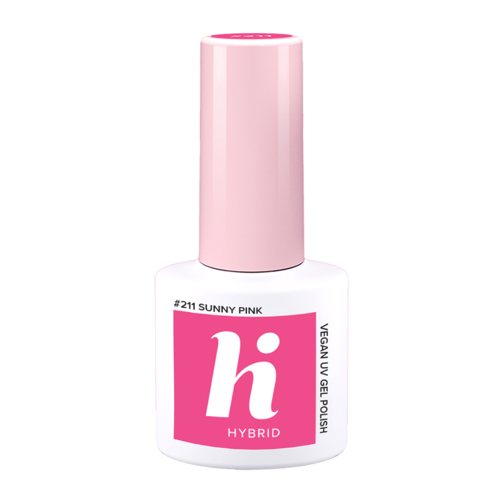 Hi Hybrid Hema Free 211 Sunny Pink UV Gel Polish 5ml