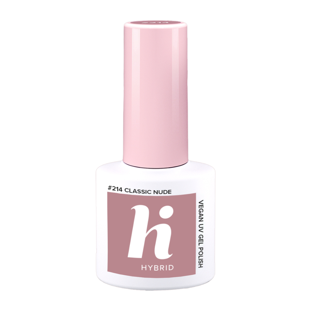 Hi Hybrid Hema Free 214 Classic Nude UV Gel Polish 5ml