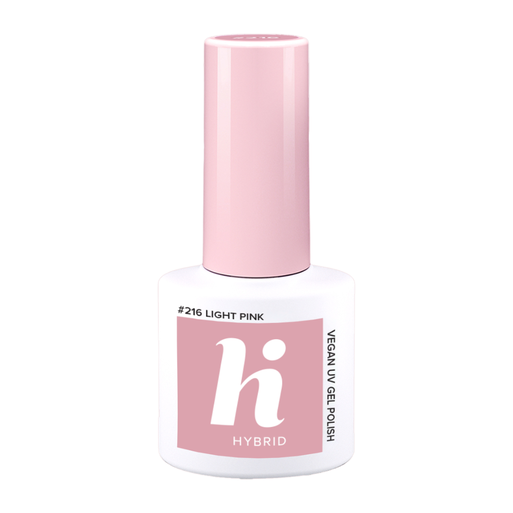 Hi Hybrid Hema Free 216 Light Pink UV Gel Polish 5ml