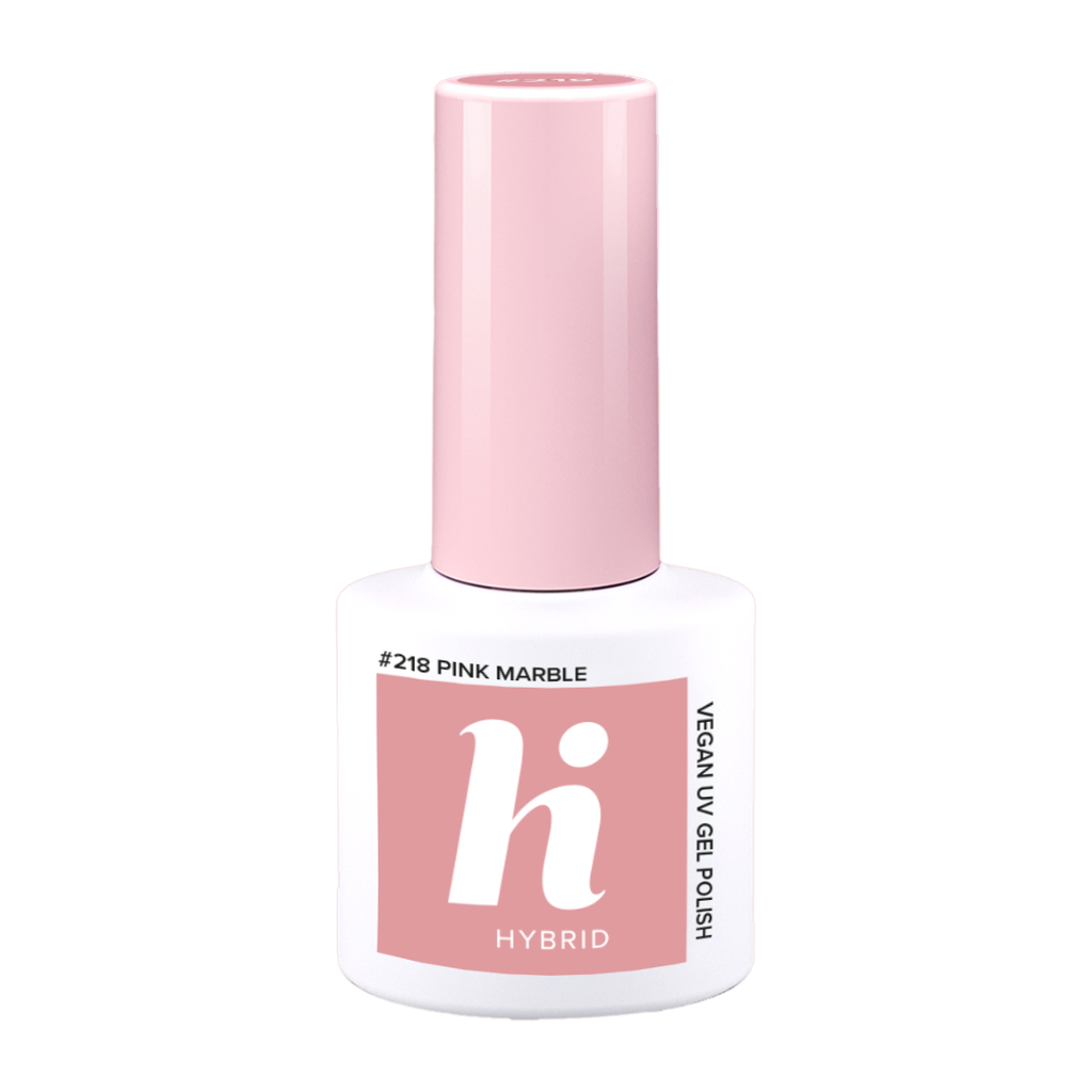 Hi Hybrid Hema Free 218 Pink Marble UV Gel Polish 5ml