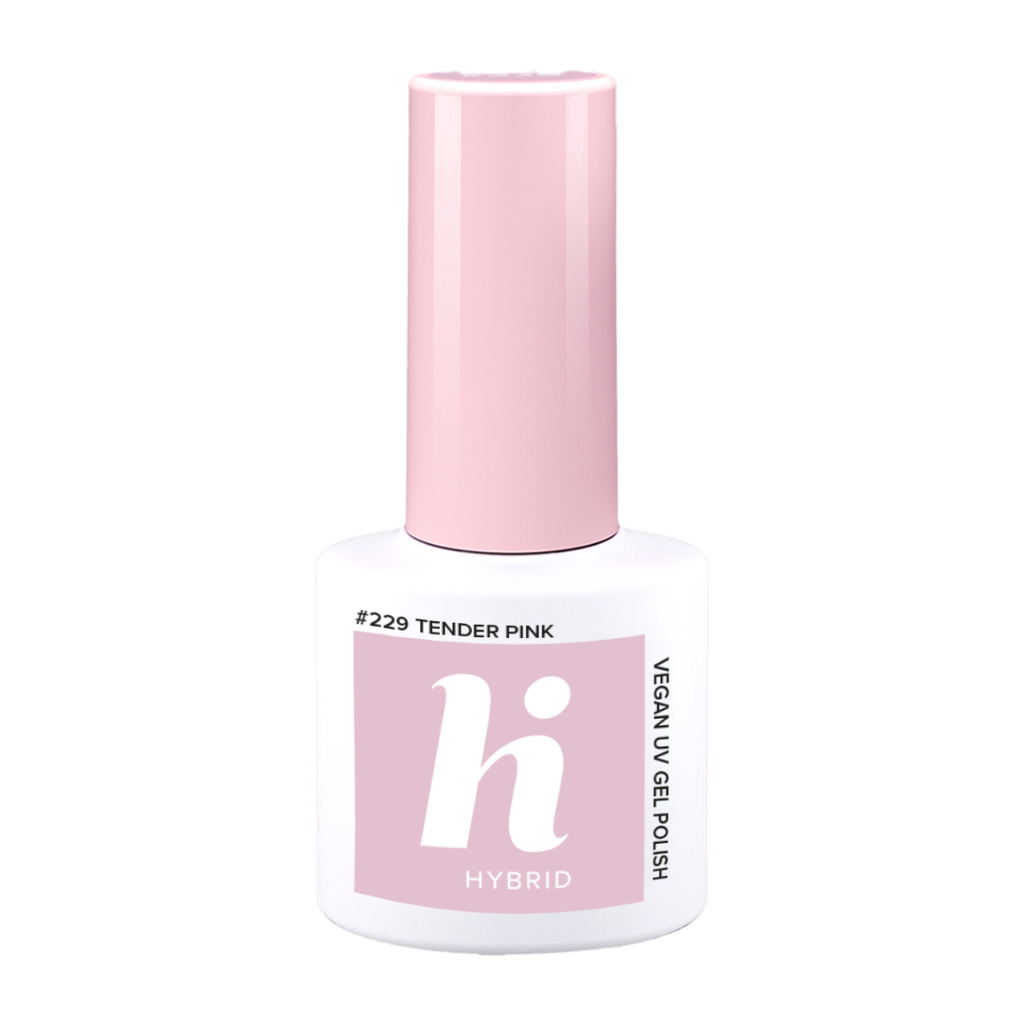 Hi Hybrid Hema Free 229 Tender Pink UV Gel Polish 5ml