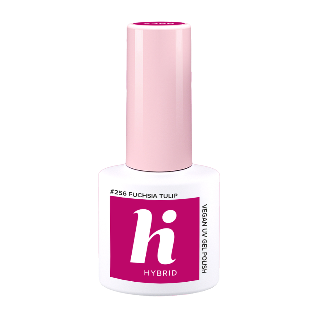 Hi Hybrid Hema Free 256 Fuchsia Tulip UV Gel Polish 5ml