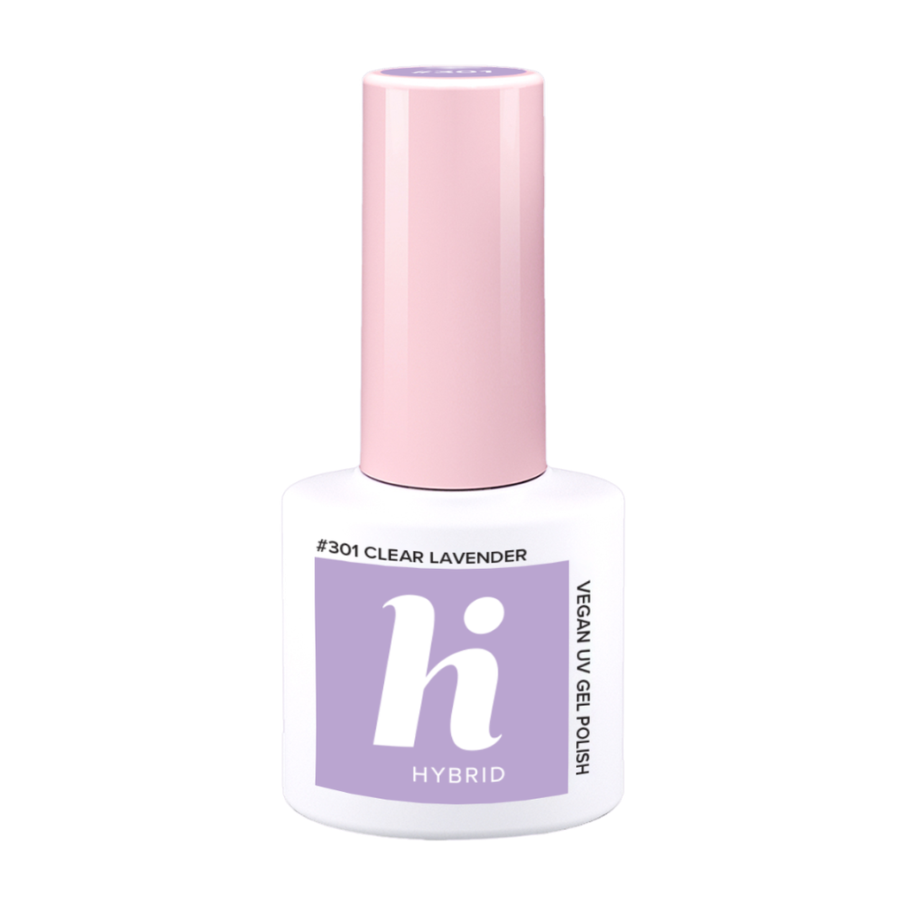 Hi Hybrid Hema Free 301 Clear Lavender UV Gel Polish 5ml