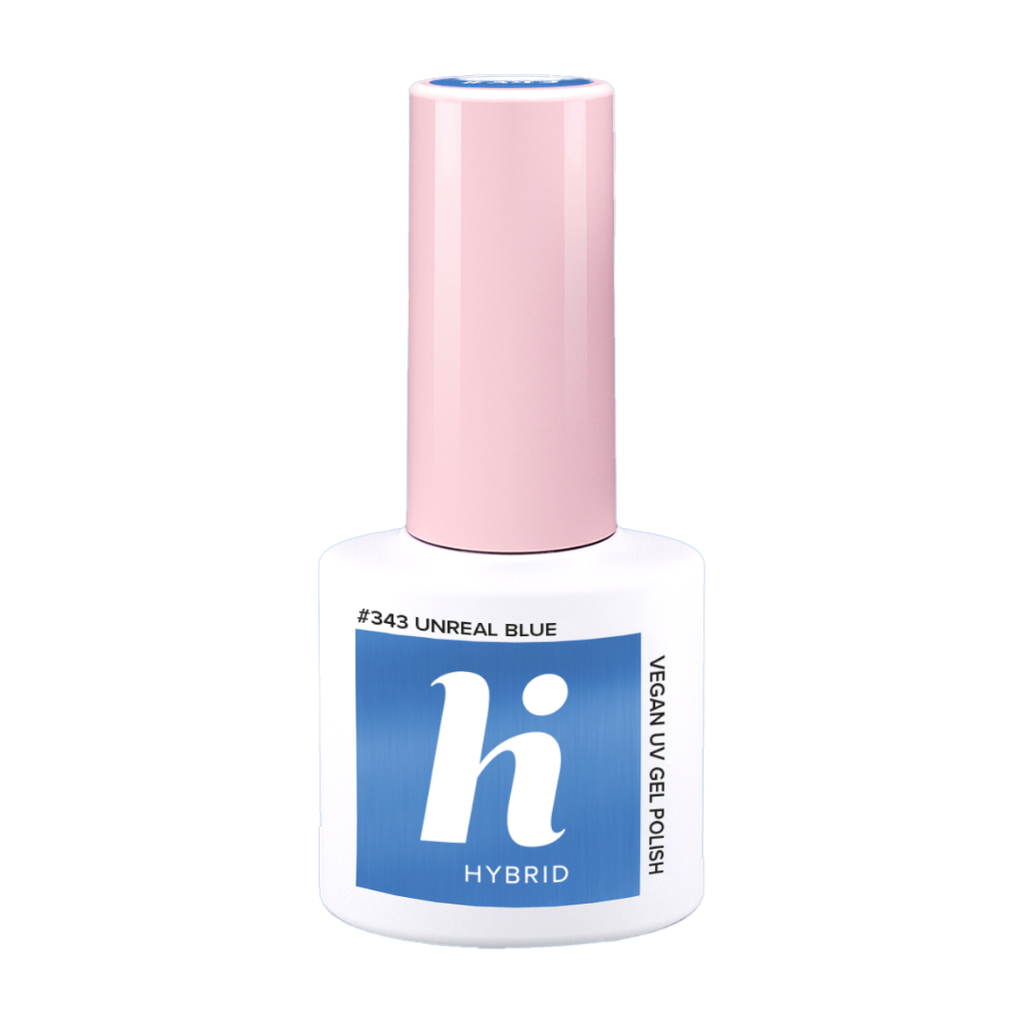 Hi Hybrid Hema Free 343 Unreal Blue UV Gel Polish 5ml