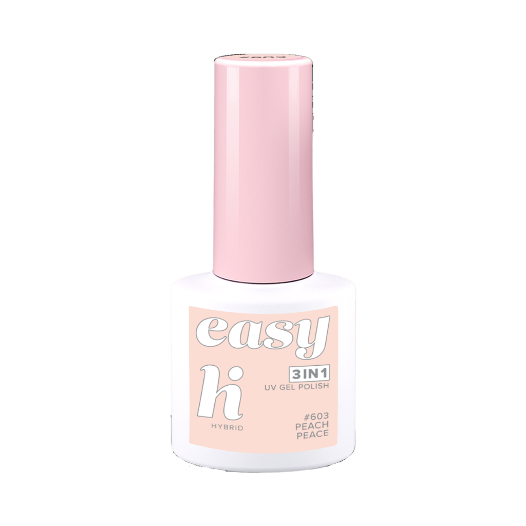 Hi Hybrid 603 EASY 3in1 Peach Peace UV Gel Polish 5ml