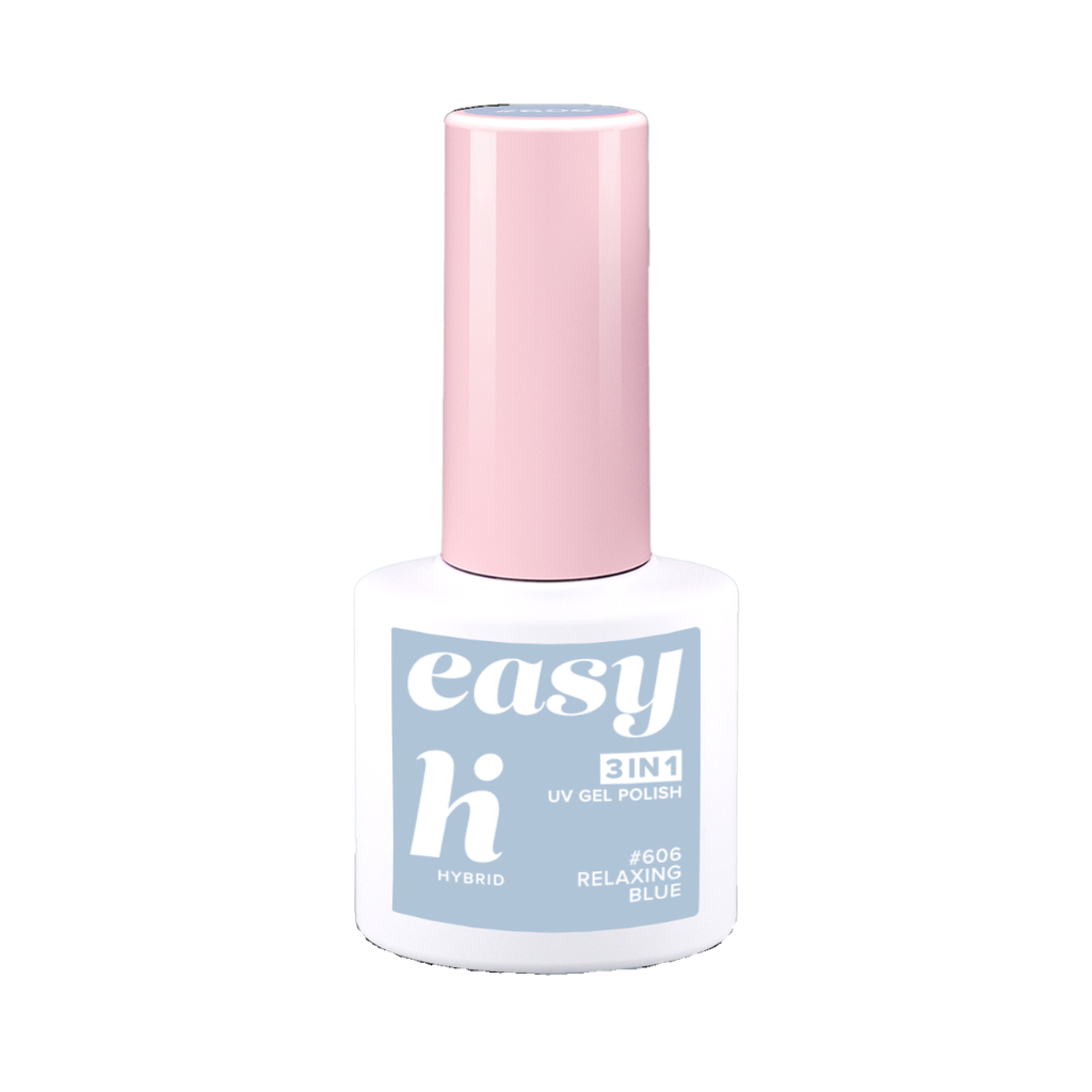 Hi Hybrid 606 EASY 3in1 Relaxing Blue UV gel polish 5ml