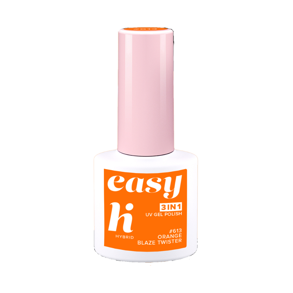 Hi Hybrid 613 EASY 3in1 Orange Blaze Twister UV gel polish 5ml