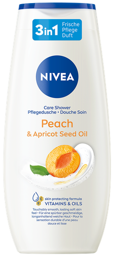 [80745] Nivea Shower Pêche & Huile de noyau d’abricot 250ml