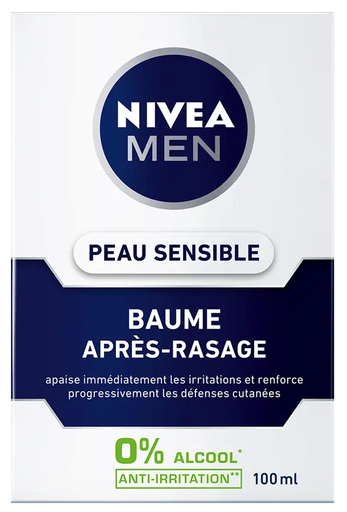 [81306] Nivea Baume Après Rasage Peau Sensible 100ml