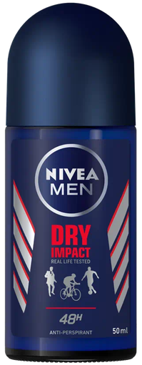 [81610] Nivea Deo- Rollon Dry impact Men 50ml