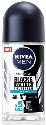 [85970] Nivea Deo- Rollon invisible Frésh Men 50ml