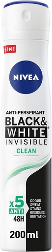 [88675] Nivea Deo- invisible Clean Women 200ml