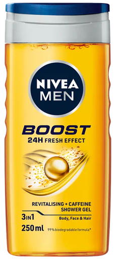 [92839] Nivea Shower Boost Men 250ml