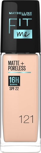 [834403] Maybelline Fit Me Matte Foundation n°121