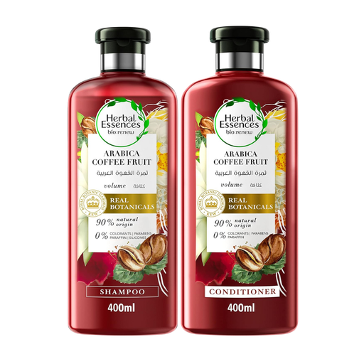 [C8006540058084] Herbal Essences Shampoin & Apré Shamp- Arabica 400ml