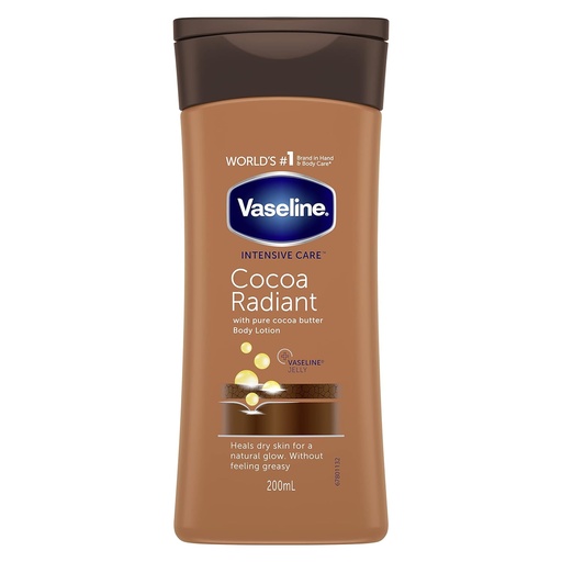 [8712561483094] Vaseline Body Lotion Cocoa Radiant 200ml