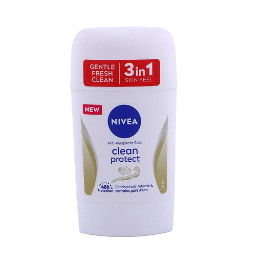 [84167] Nivea Deo- Stick Clean Protect With Pure Alum 50ml