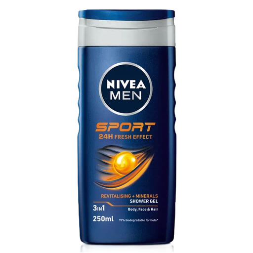 [81078] Nivea Shower Sport Men 250ml