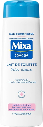 [119922] Mixa bébé Lait de Toilette 300ml