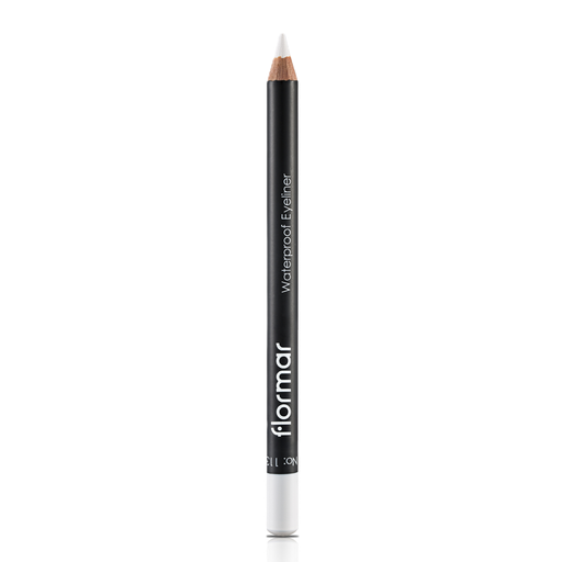 [0717001-113] Flormar Waterproof Eyeliner 113 Pure White