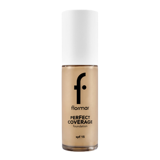 [31000246-121] Flormar Perfect Coverage Foundation 121 Goldn Ntrl