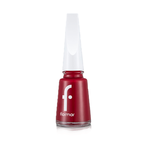 [34000081-048] Flormar Nail Polish 048 Fiery Red