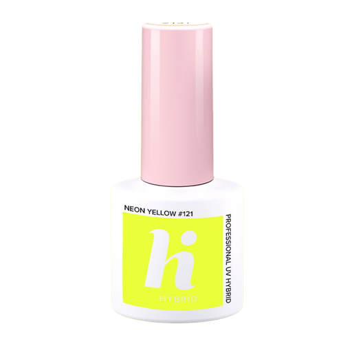 [HH05-121] Hi Hybrid 121 Neon Yellow UV Gel Polish 5ml