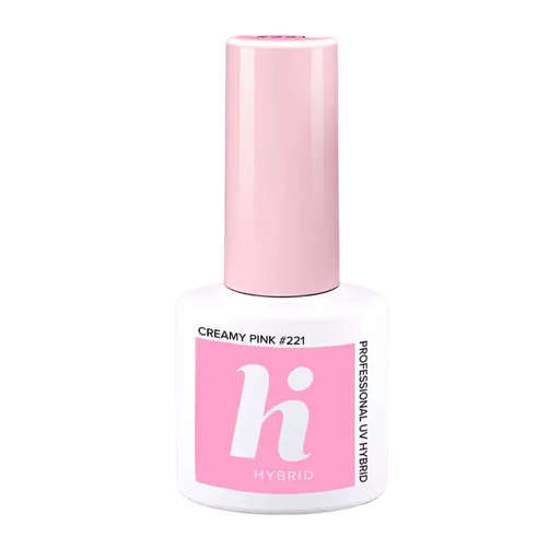 [HH05-221] Hi Hybrid 221 Creamy Pink UV Gel Polish 5ml