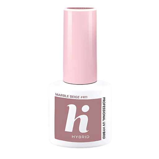 [HH05-411] Hi Hybrid 411 Marble Beige UV Gel Polish 5ml