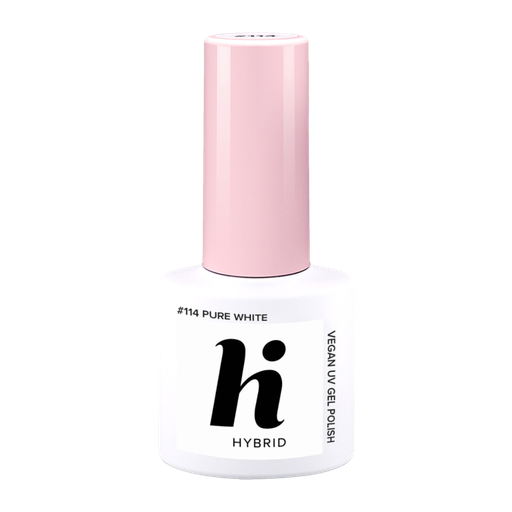 [LHHH05-114HF] Hi Hybrid Hema Free 114 Pure White UV Gel Polish 5ml