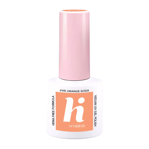 [LHHH05-115HF] Hi Hybrid Hema Free 115 Orange Soda UV Gel Polish 5ml