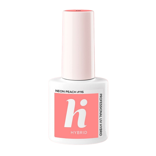 [LHHH05-116HF] Hi Hybrid Hema Free 116 Neon Peach UV Gel Polish 5ml