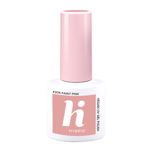 [LHHH05-205HF] Hi Hybrid Hema Free 205 Faint Pink UV Gel Polish 5ml