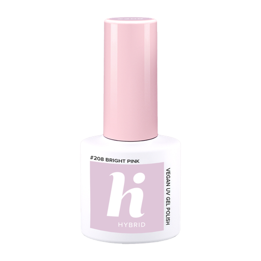 [LHHH05-208HF] Hi Hybrid Hema Free 208 Bright Pink UV Gel Polish 5ml