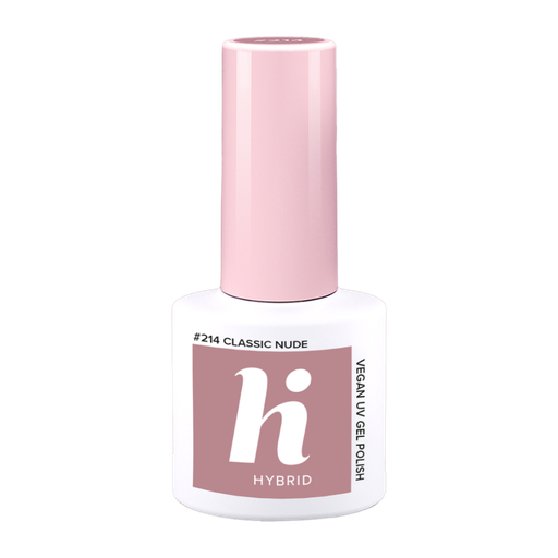 [LHHH05-214HF] Hi Hybrid Hema Free 214 Classic Nude UV Gel Polish 5ml