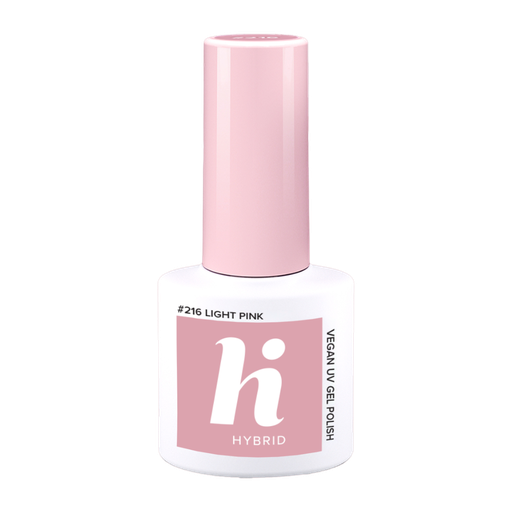 [LHHH05-216HF] Hi Hybrid Hema Free 216 Light Pink UV Gel Polish 5ml